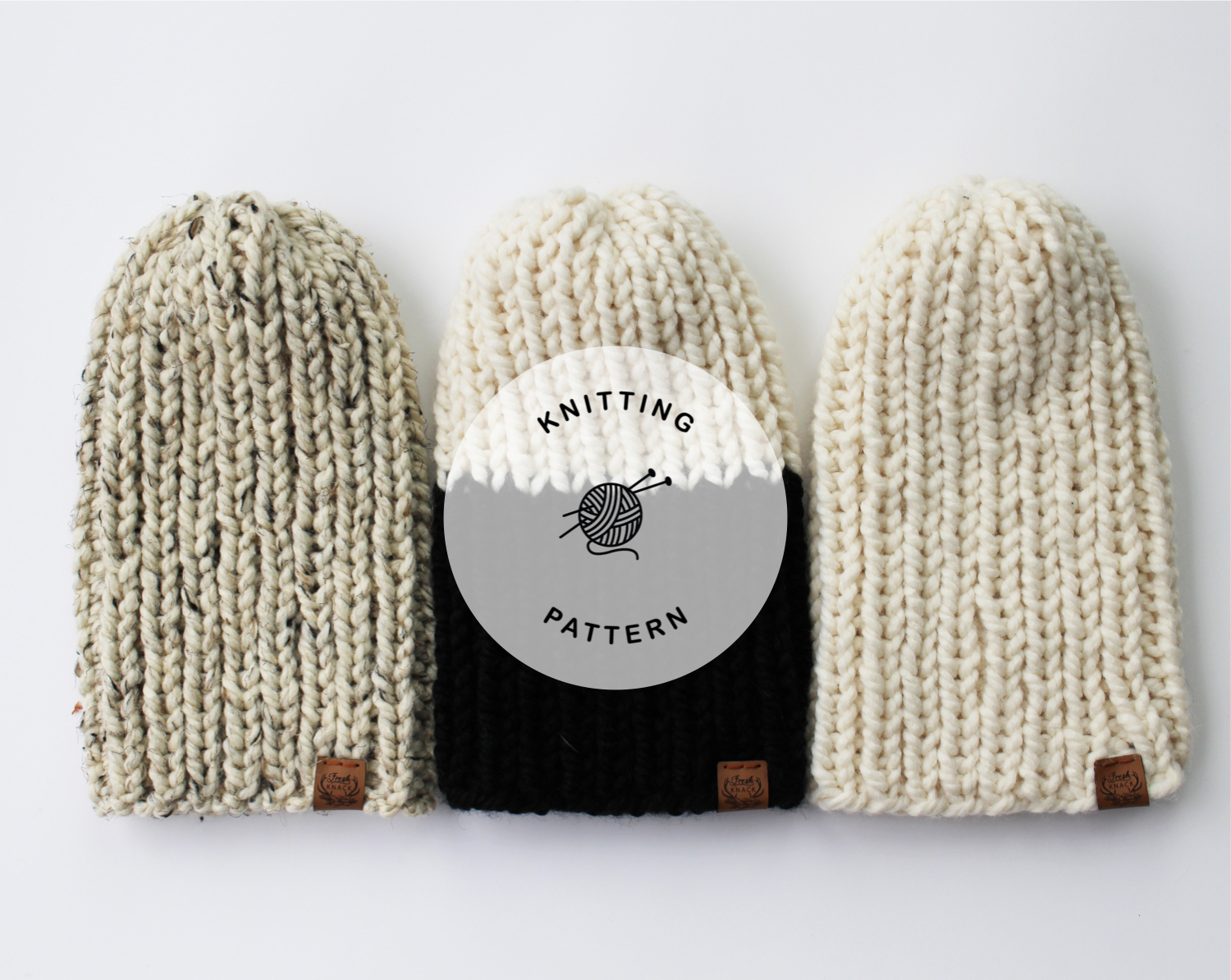 Free Knit Pattern // 2-Way Street Hat
