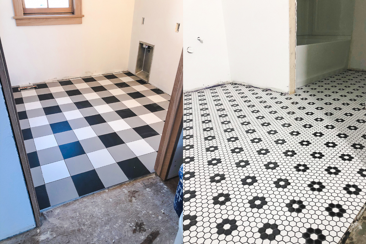 Home Build Journey // Tile Floors